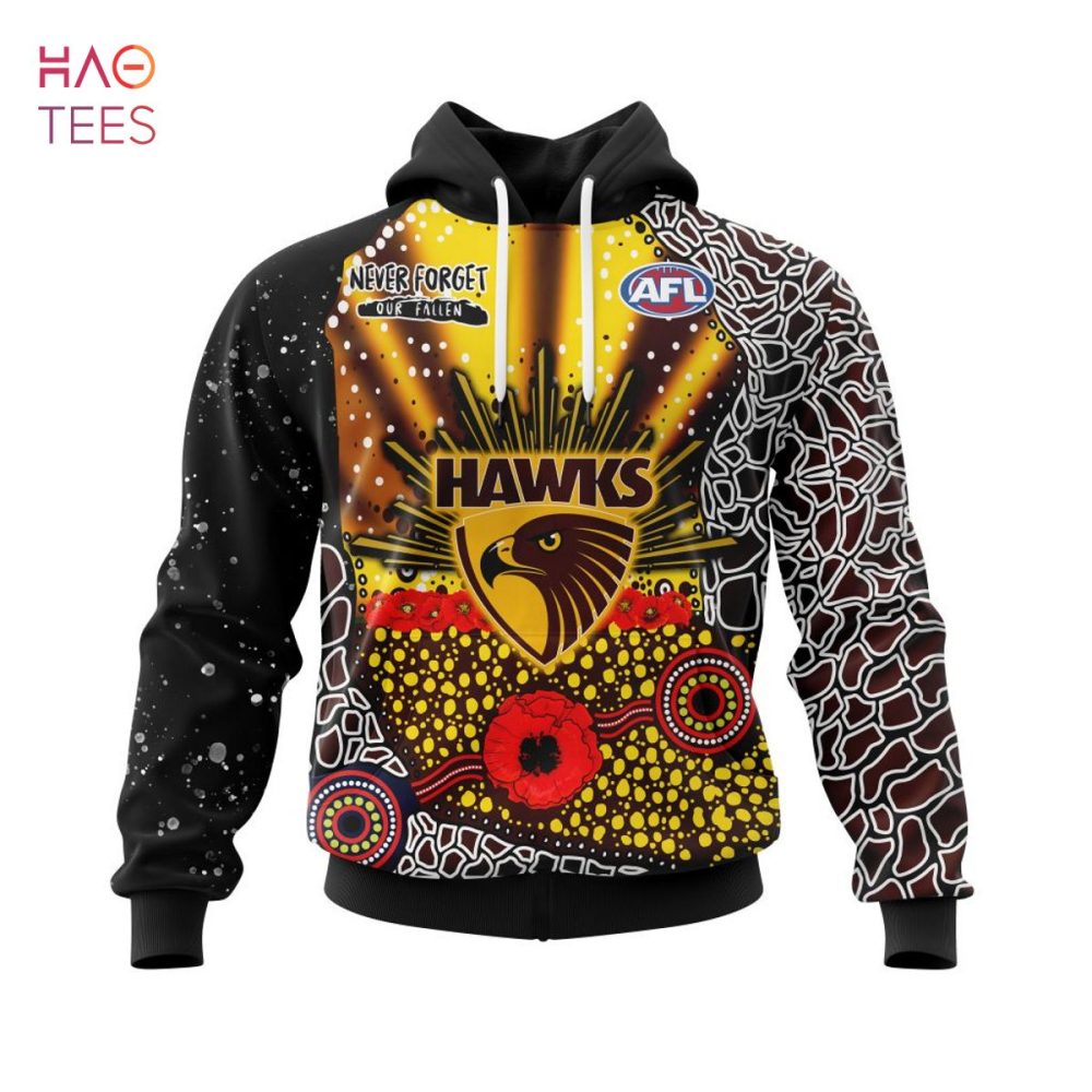 Afl Hawthorn Football Club, Specialized Anzac Jersey Concepts 3D Hoodie
