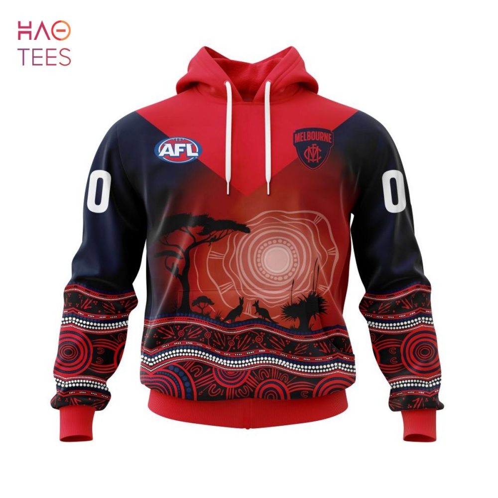 Afl Melbourne Football Club, Specialized Jersey With Beautiful Australia Nature 3D Hoodie