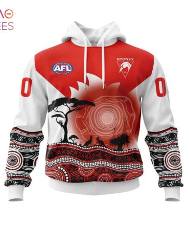 Afl Sydney Swans, Specialized Jersey With Beautiful Australia Nature 3D Hoodie