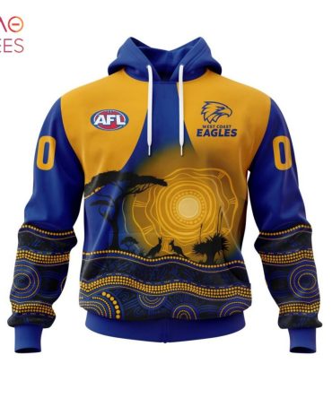 Afl West Coast Eagles, Specialized Jersey With Beautiful Australia Nature 3D Hoodie
