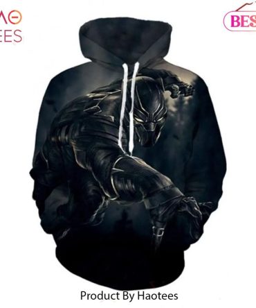Black Panther Marvel 3D Hoodie