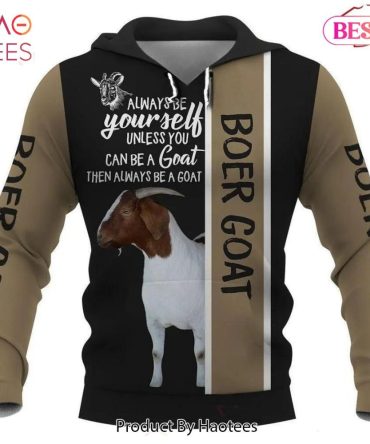 Boer Goat Unisex 3D Hoodie