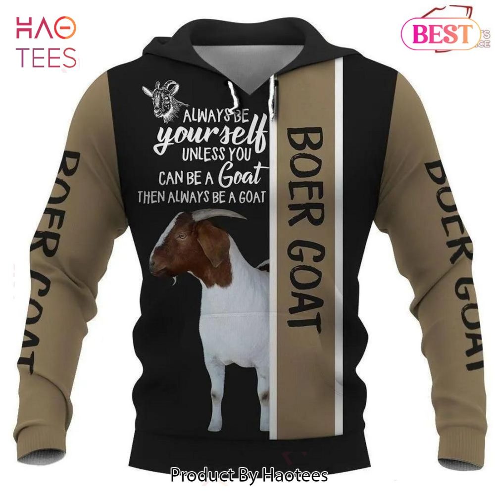 Boer Goat Unisex 3D Hoodie