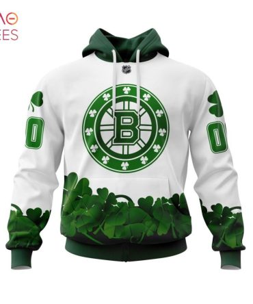 Boston Bruins, Happy St.Patrick Days Jersey 3D Hoodie