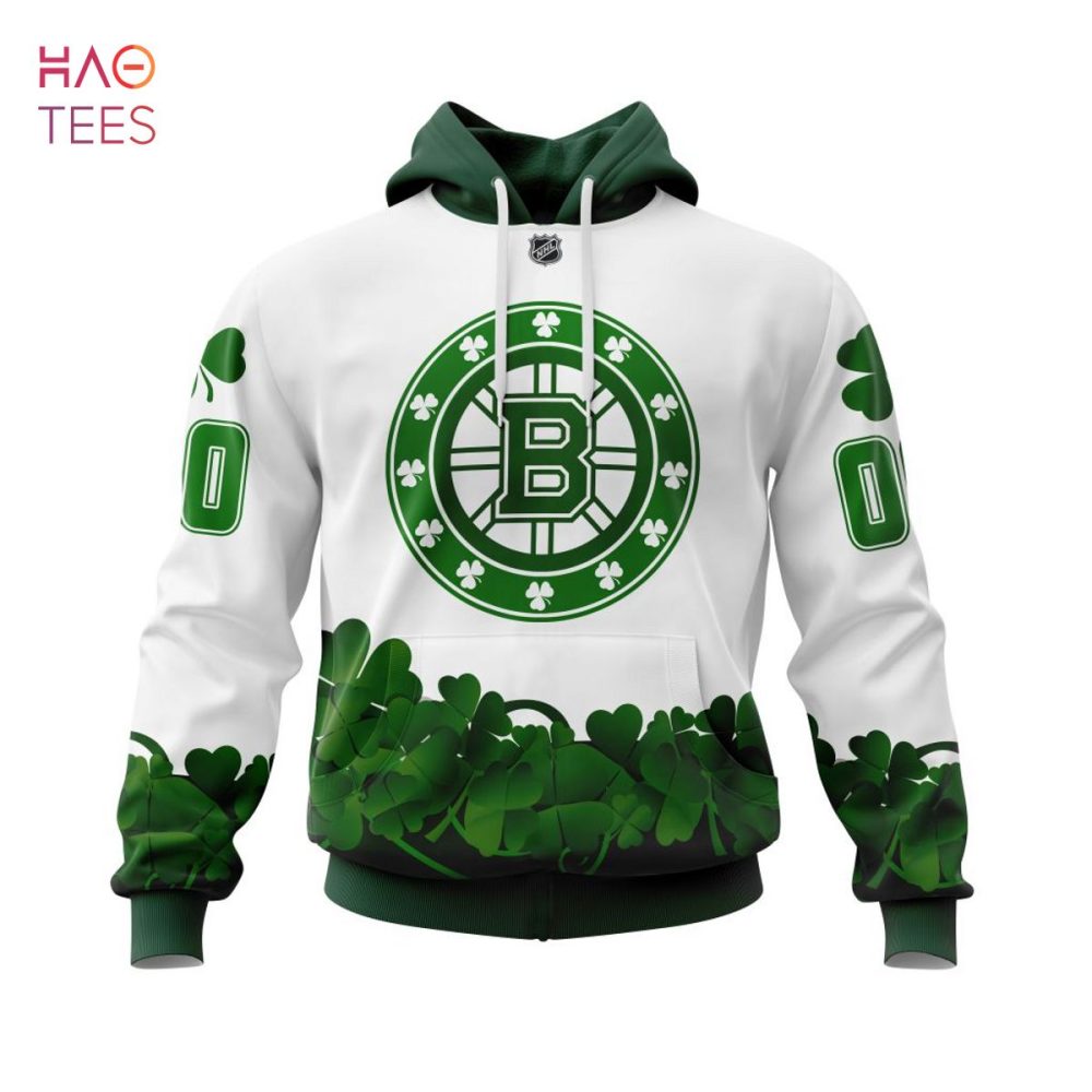 Boston Bruins, Happy St.Patrick Days Jersey 3D Hoodie