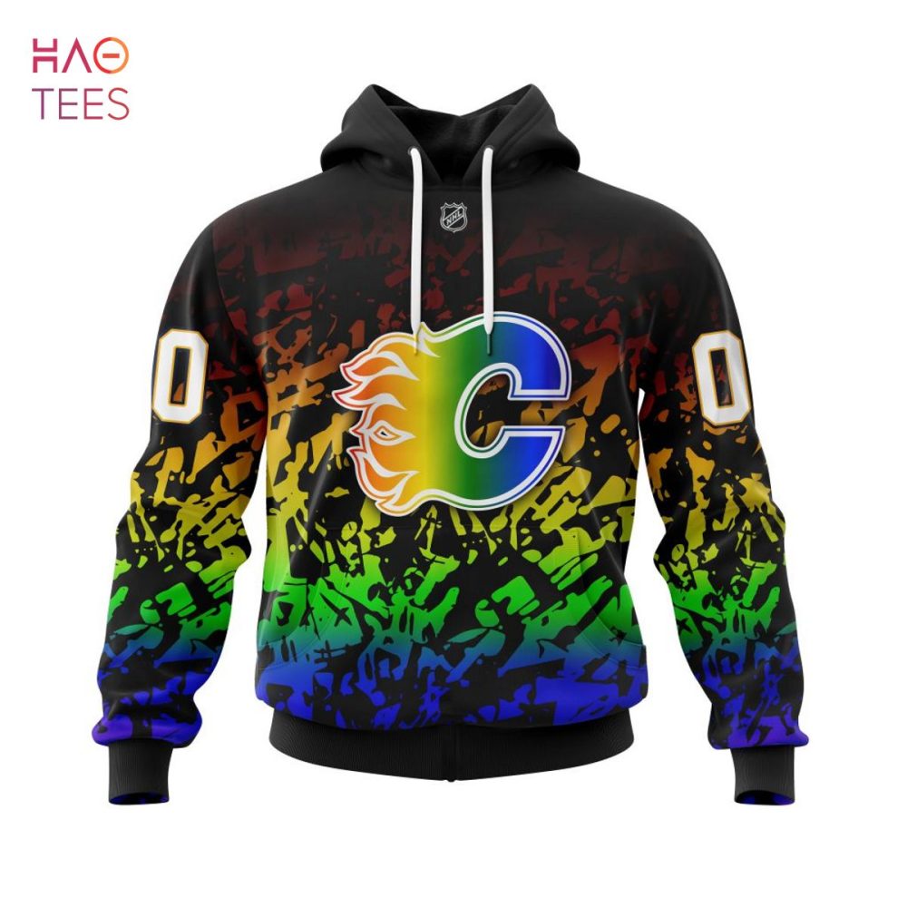 Calgary Flames, Specialized New Pride Jersey 3D Hoodie