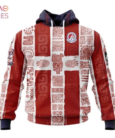 Liga Mx Atlético San Luis, Specialized Team Jersey With Aztec Design 3D Hoodie Limited Edition