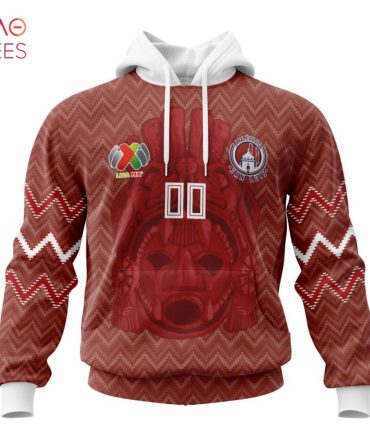 Liga Mx Atlético San Luis, Specialized Team Jersey With Maya Design 3D Hoodie