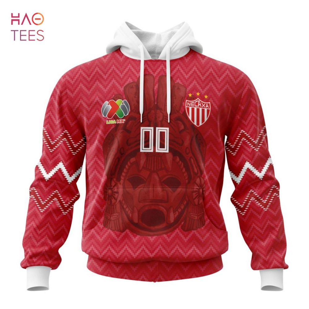 Liga Mx Club Necaxa, Specialized Team Jersey With Maya Design 3D Hoodie