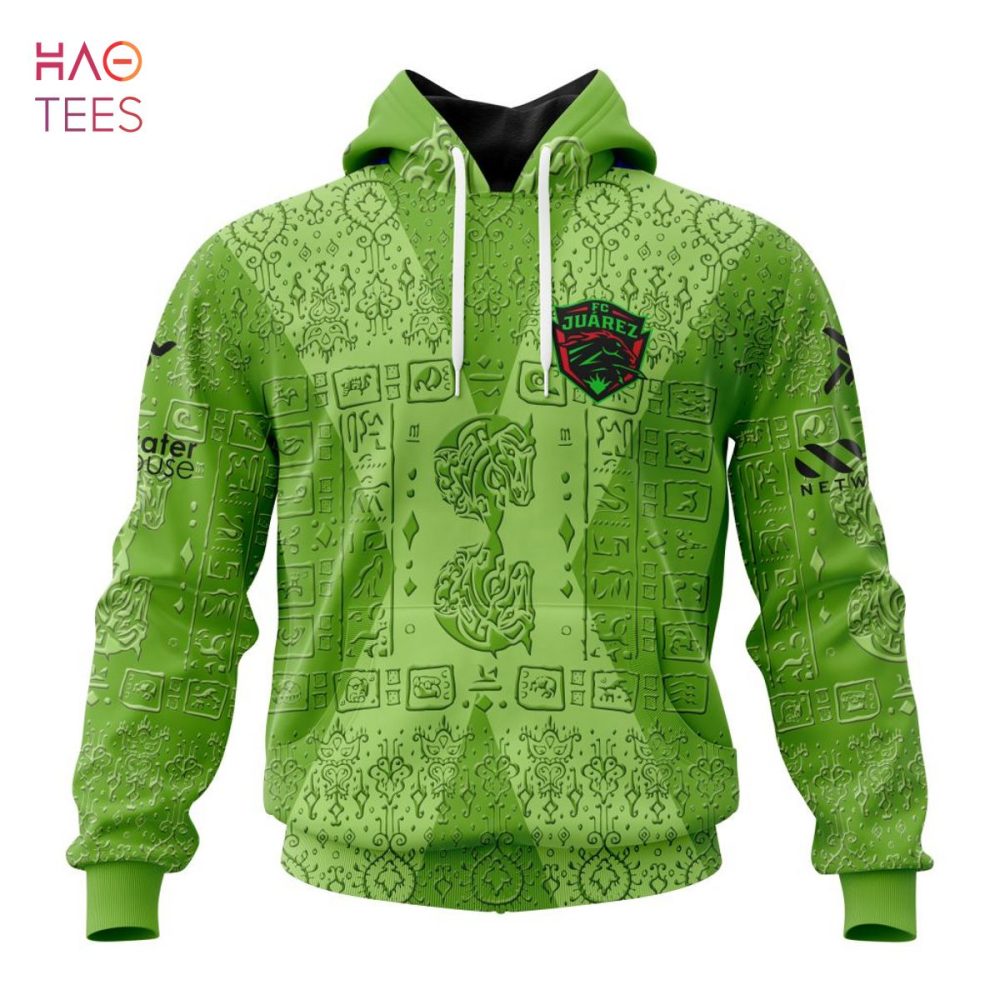 Liga Mx Fc Juárez, Specialized Team Jersey With Aztec Design 3D Hoodie