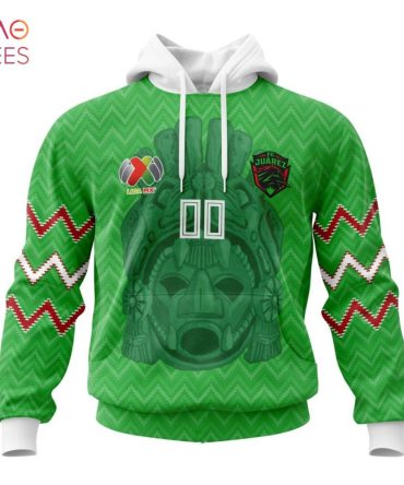Liga Mx Fc Juárez, Specialized Team Jersey With Maya Design 3D Hoodie