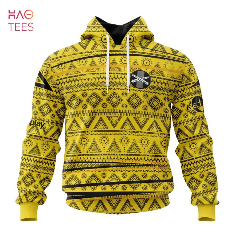 Liga Mx Mazatlán F.C, Specialized Team Jersey With Aztec Design 3D Hoodie Pod Design