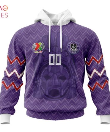 Liga Mx Mazatlán F.C, Specialized Team Jersey With Maya Design 3D Hoodie