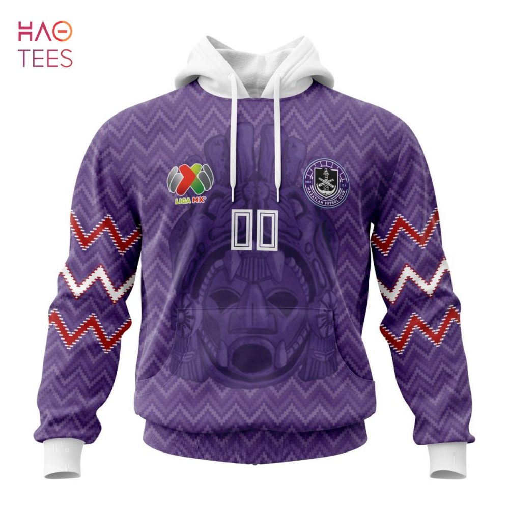 Liga Mx Mazatlán F.C, Specialized Team Jersey With Maya Design 3D Hoodie