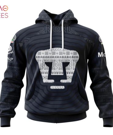 Liga Mx Pumas Unam, Specialized Team Jersey With Aztec Design 3D Hoodie Limited Edition