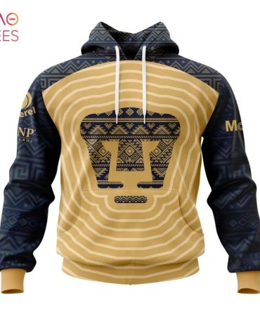 Liga Mx Pumas Unam, Specialized Team Jersey With Aztec Design 3D Hoodie Trend