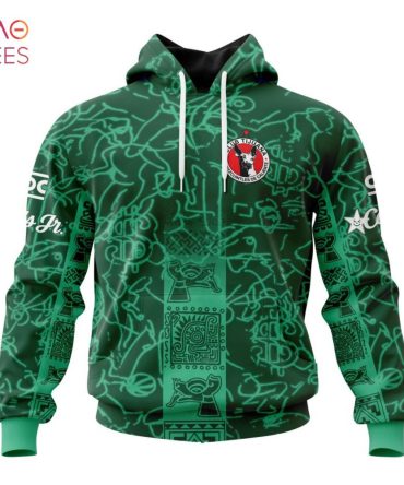 Liga Mx Tigres Uanl, Specialized Team Jersey With Aztec Design 3D Hoodie