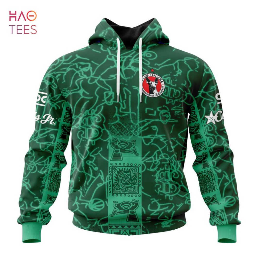 Liga Mx Tigres Uanl, Specialized Team Jersey With Aztec Design 3D Hoodie
