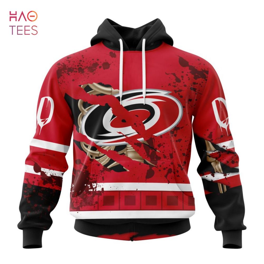 Nhl Carolina Hurricanes, Specialized Design Jersey With Your Ribs For Halloween 3D Hoodie