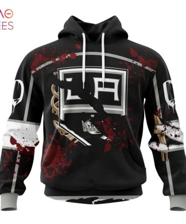 Nhl Los Angeles Kings, Specialized Design Jersey With Your Ribs For Halloween 3D Hoodie