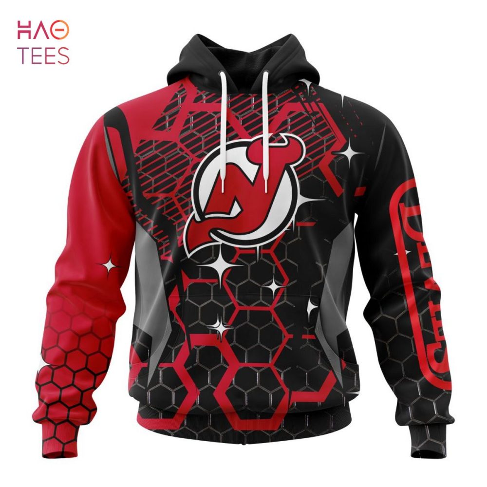 Nhl New Jersey Devils, Specialized Design With Motocross Syle 3D Hoodie