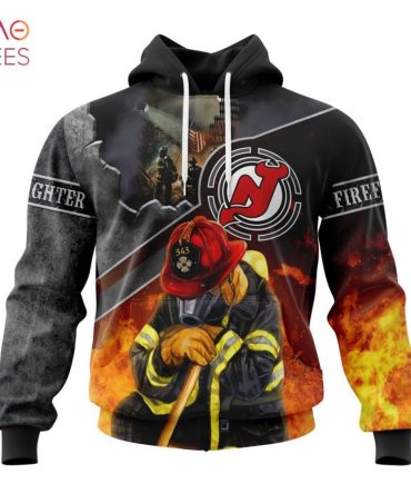 Nhl New Jersey Devils, Specialized Kits To Honor Firefighter In Patriot Day We Will Never Forget 3D Hoodie