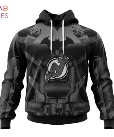 Nhl New Jersey Devils X Batman Specialized Design For Father Day 3D Hoodie