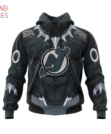 Nhl New Jersey Devils X Black Panther Specialized Design For Father Day 3D Hoodie