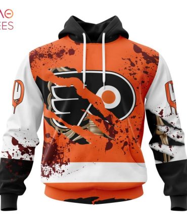 Nhl Philadelphia Flyers, Specialized Design Jersey With Your Ribs For Halloween 3D Hoodie