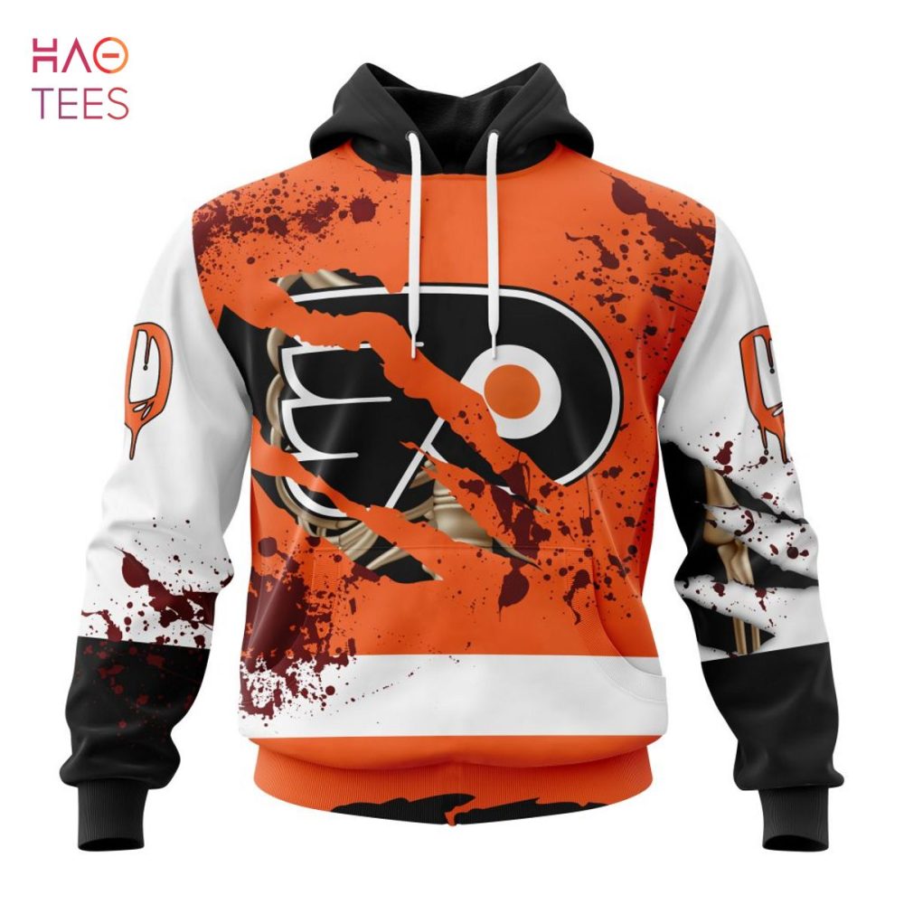 Nhl Philadelphia Flyers, Specialized Design Jersey With Your Ribs For Halloween 3D Hoodie