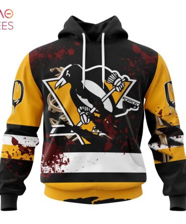 Nhl Pittsburgh Penguins, Specialized Design Jersey With Your Ribs For Halloween 3D Hoodie