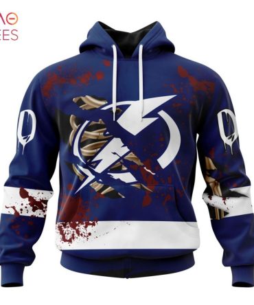 Nhl Tampa Bay Lightning, Specialized Design Jersey With Your Ribs For Halloween 3D Hoodie