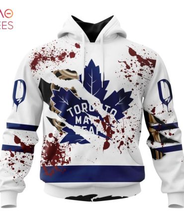 Nhl Toronto Maple Leafs, Specialized Design Jersey With Your Ribs For Halloween 3D Hoodie