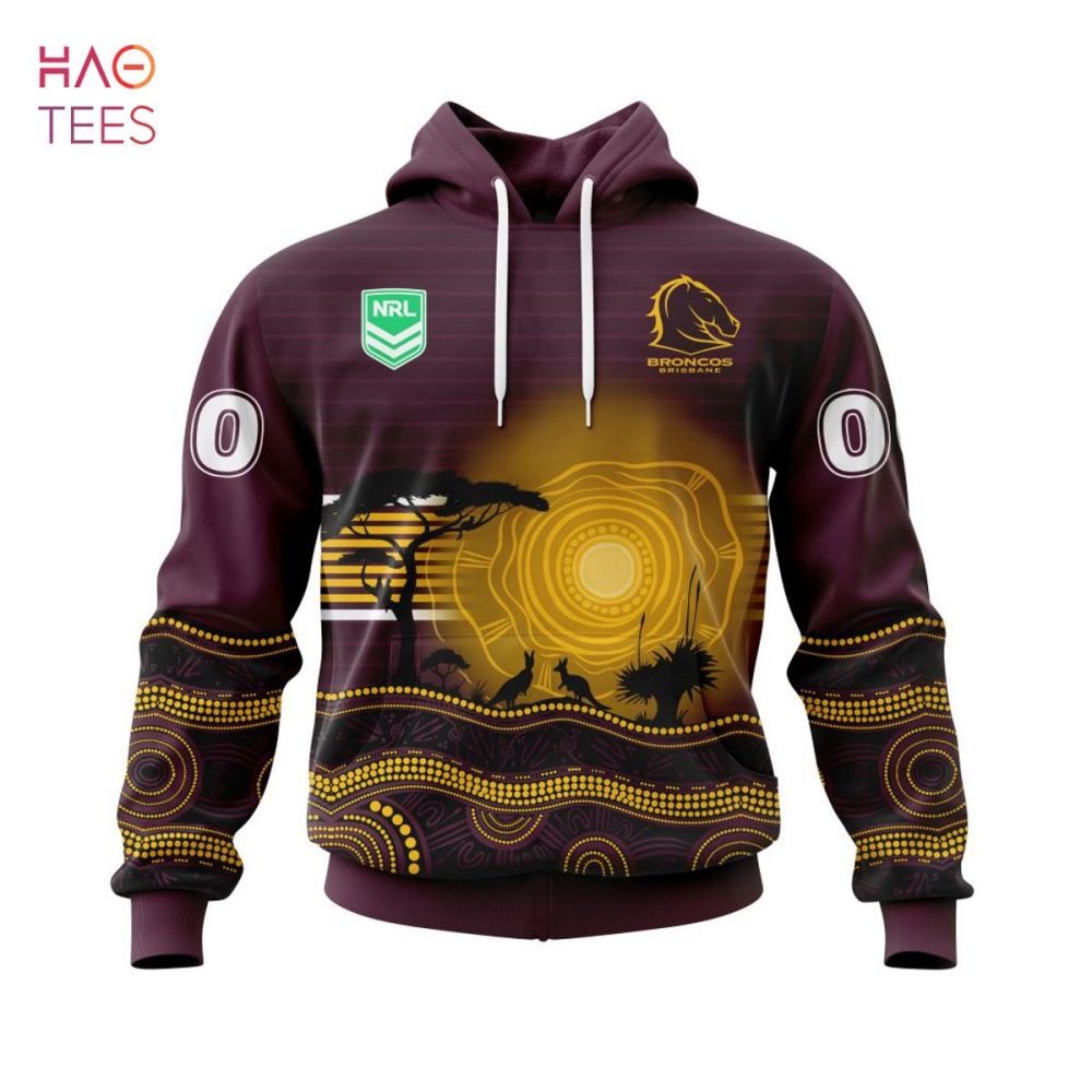 Nrl Brisbane Broncos, Specialized Jersey With Beautiful Australia Nature 3D Hoodie