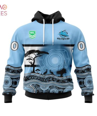 Nrl Cronulla-Sutherland Sharks, Specialized Jersey With Beautiful Australia Nature 3D Hoodie