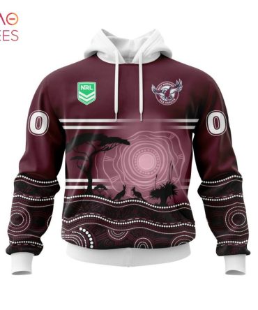 Nrl Manly Warringah Sea Eagles, Specialized Jersey With Beautiful Australia Nature 3D Hoodie