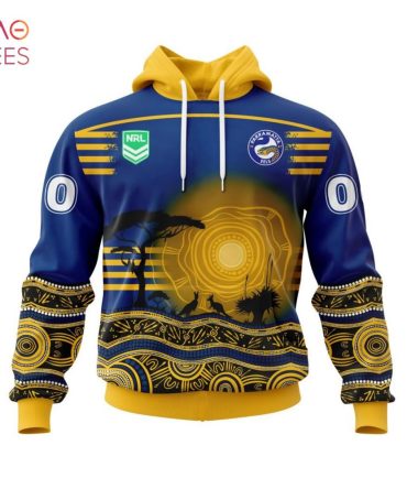 Nrl Parramatta Eels, Specialized Jersey With Beautiful Australia Nature 3D Hoodie
