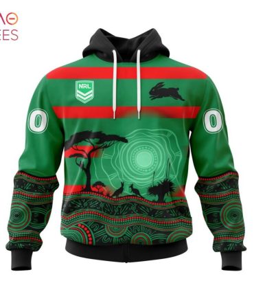 Nrl South Sydney Rabbitohs, Specialized Jersey With Beautiful Australia Nature 3D Hoodie