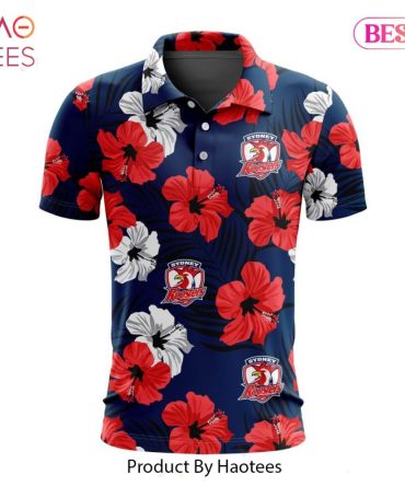 Nrl Sydney Roosters Special Aloha Golf Polo Design