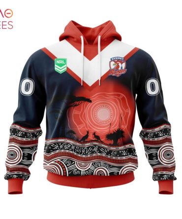 Nrl Sydney Roosters, Specialized Jersey With Beautiful Australia Nature 3D Hoodie