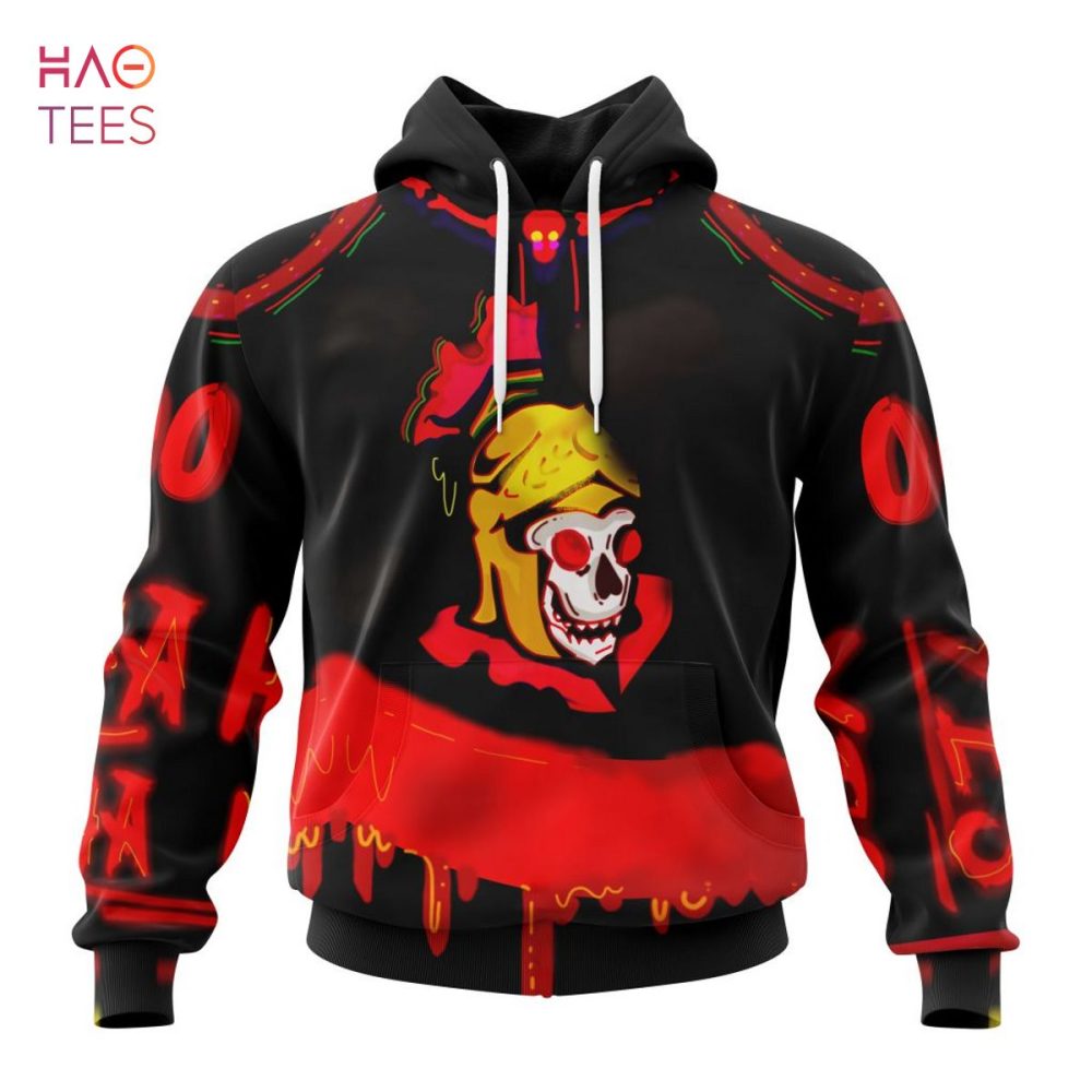 Ottawa Senators Specialized Jersey For Halloween Night 3D Hoodie