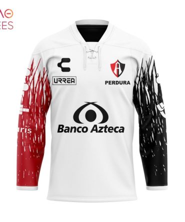 Personalise Liga Mx Club Atlas 2020 21 Away Hockey Jersey 3D Hoodie