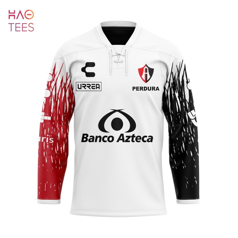 Personalise Liga Mx Club Atlas 2020 21 Away Hockey Jersey 3D Hoodie