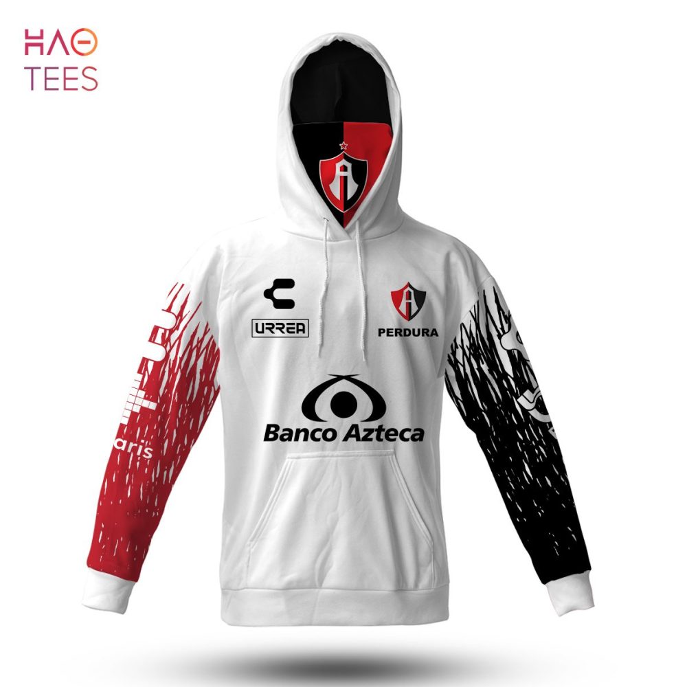 Personalise Liga Mx Club Atlas 2020 21 Away Mask Hoodie Jersey 3D Hoodie