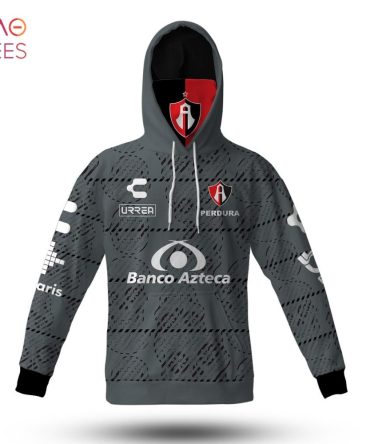 Personalise Liga Mx Club Atlas 2020 21 Third Mask Hoodie Jersey 3D Hoodie