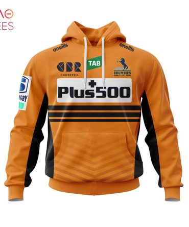 Super Rugby 2021 Act Brumbies Away Jersey, Personalized Name & Number 3D Hoodie