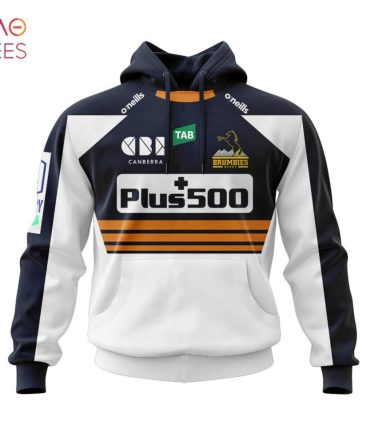 Super Rugby 2021 Act Brumbies Home Jersey, Personalized Name & Number 3D Hoodie