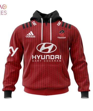 Super Rugby 2021 Canterbury Crusaders Home Jersey, Personalized Name & Number 3D Hoodie