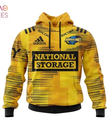 Super Rugby 2021 Hurricanes Home Jersey, Personalized Name & Number 3D Hoodie