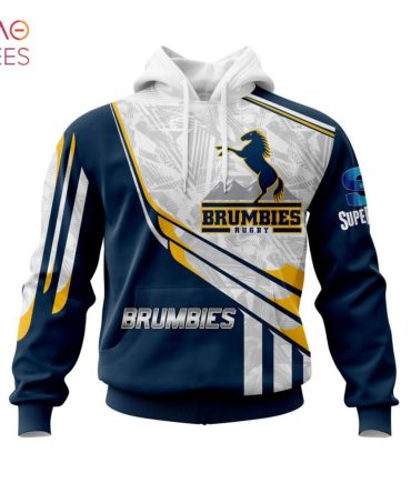 Super Rugby Act Brumbies, Specialized Jersey Concepts 3D Hoodie Limited Edition